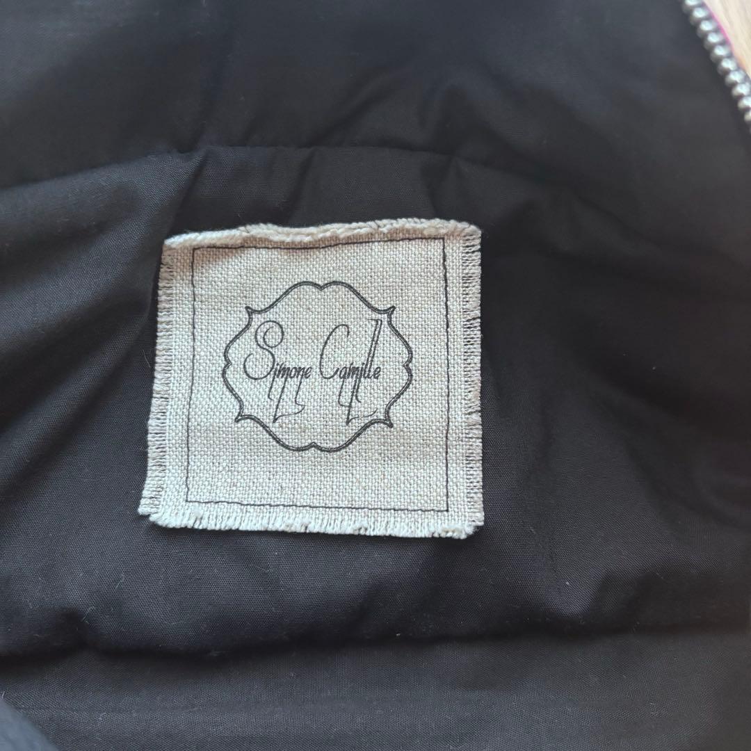 レア 刺繍 シモンカミールSimone Camille ウェストポーチ バッグ