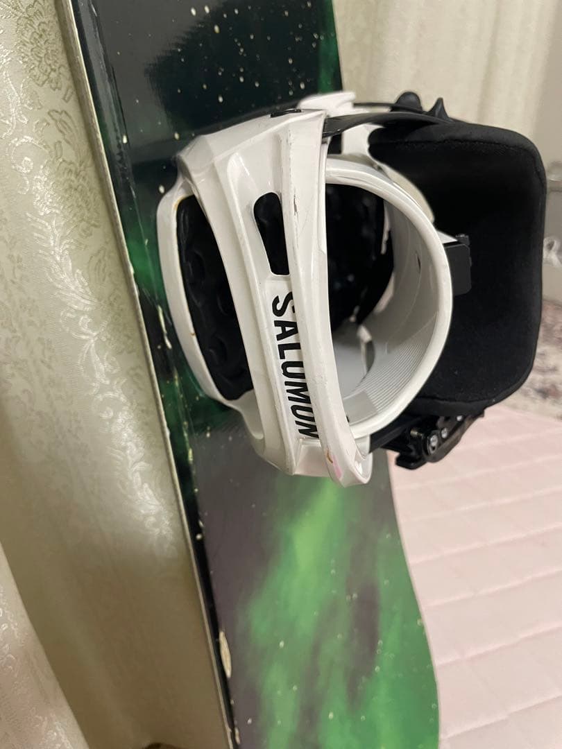 SALOMON バインディング ブーツセット スノーボード板 ケース付き