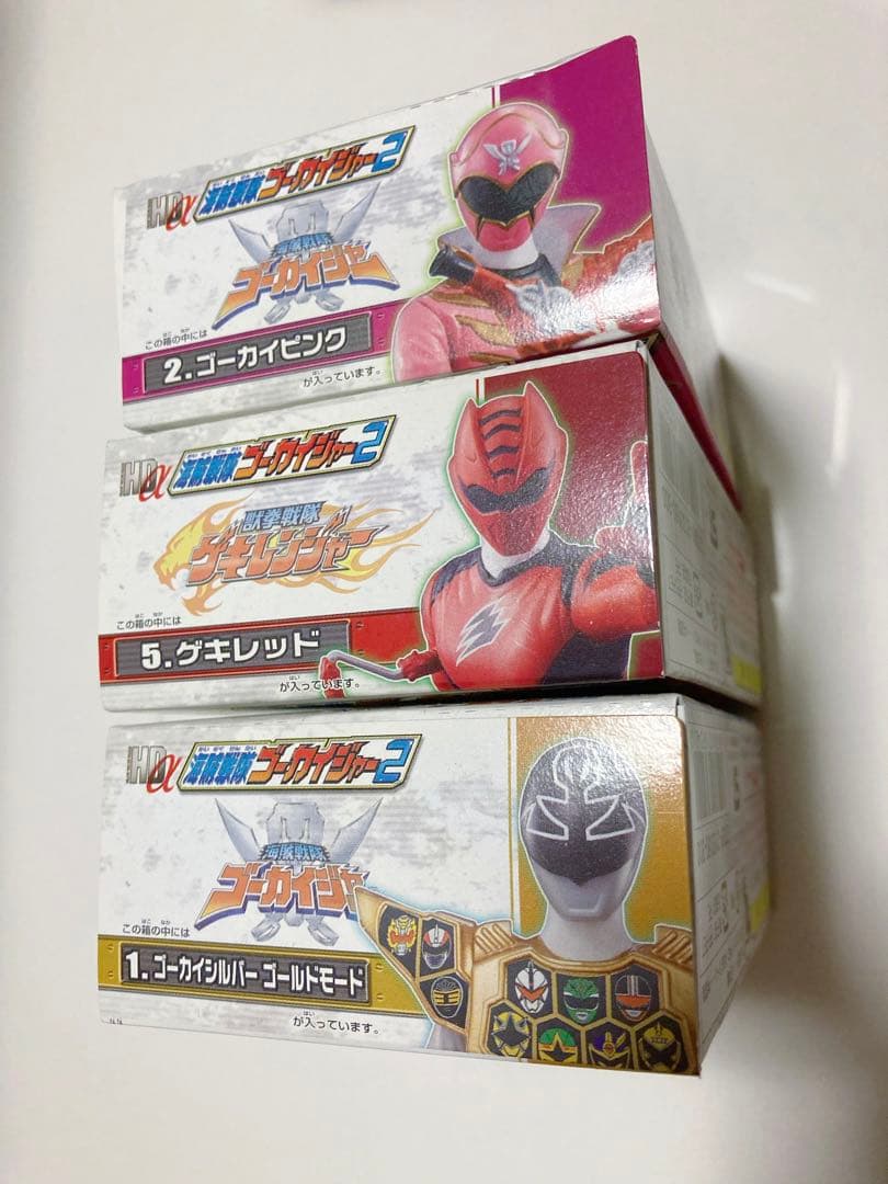 海賊戦隊　ゴーカイジャー　フィギュア　セット