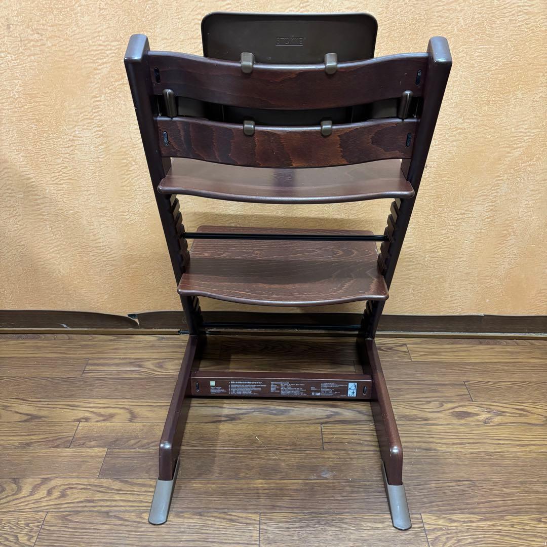 ☆良品☆【STOKKE】トリップトラップ ベビーチェア廃盤カラー ベビーセット付