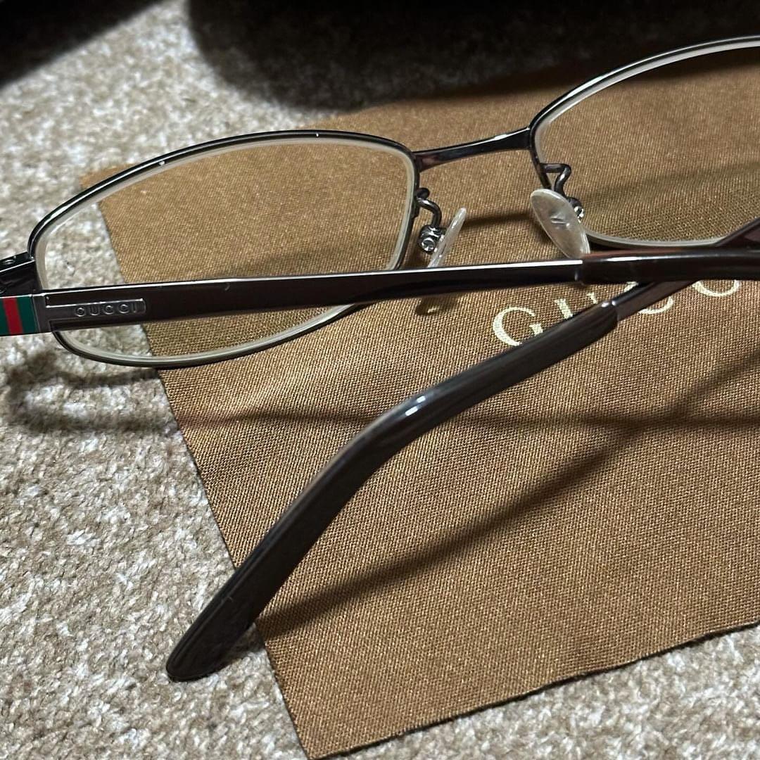 GUCCI シェリーライン　メガネフレーム　日本製