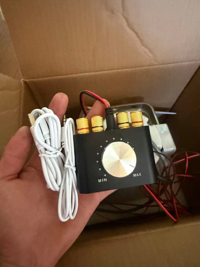 ユニペックス拡声器　Bluetooth配線加工済品　新品未使用