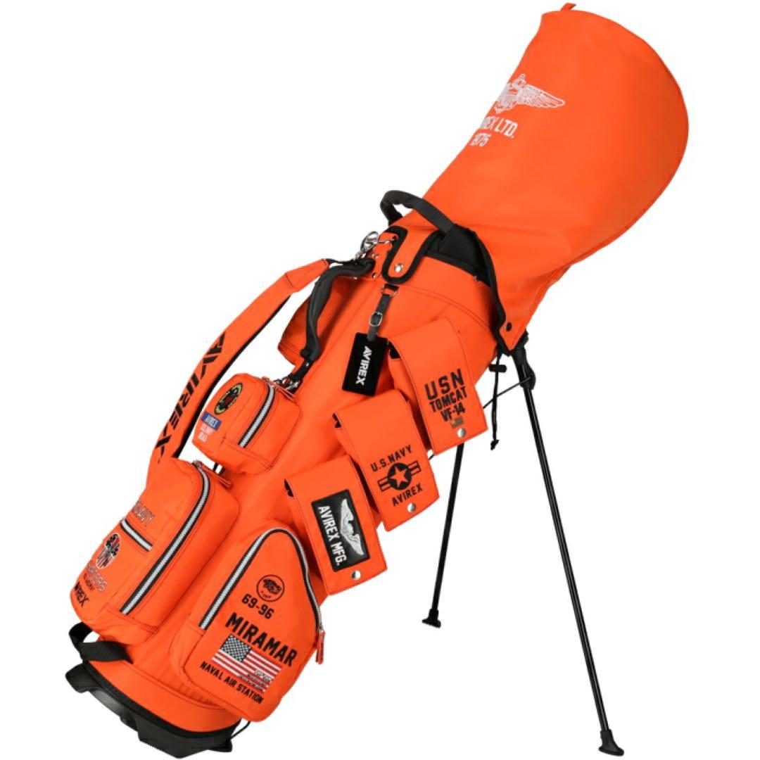 【新品】アビレックス ゴルフ AVG5S-AC27 キャディバッグ ブラック