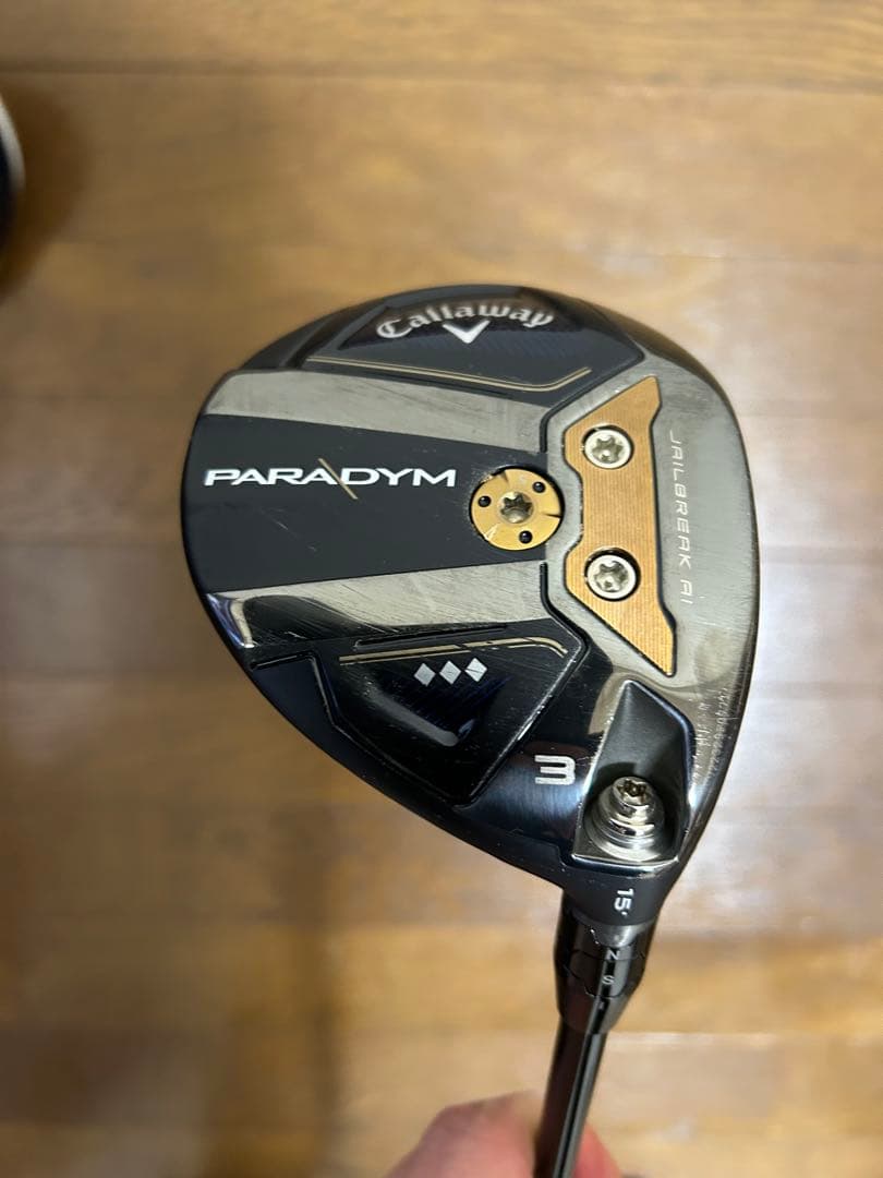 Callaway PARADYM ◆◆◆ 3W／VENTUS BLACK 6S