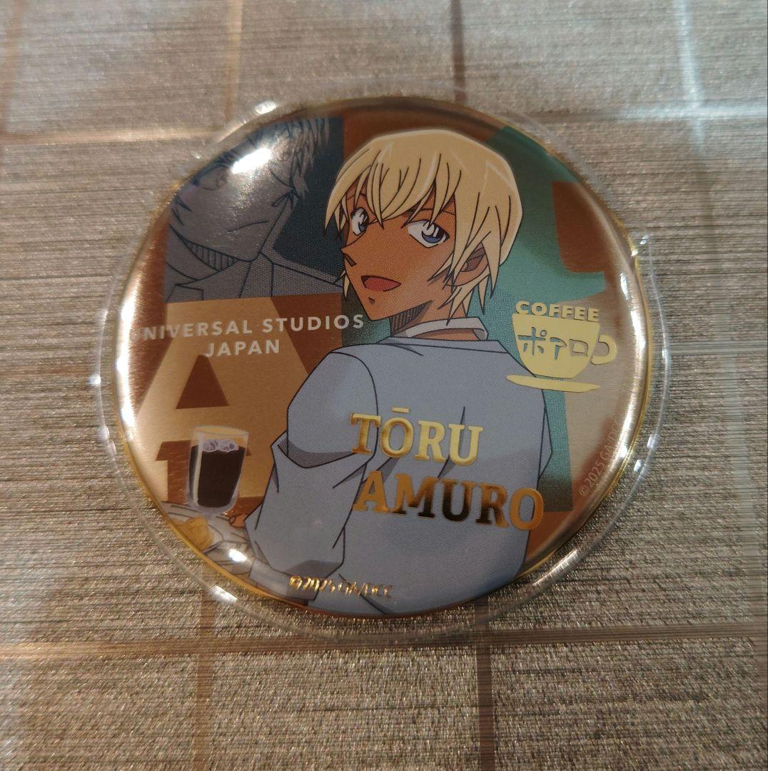 USJ 安室透・降谷零　缶バッチ・コレクタブルリング・コースターセット