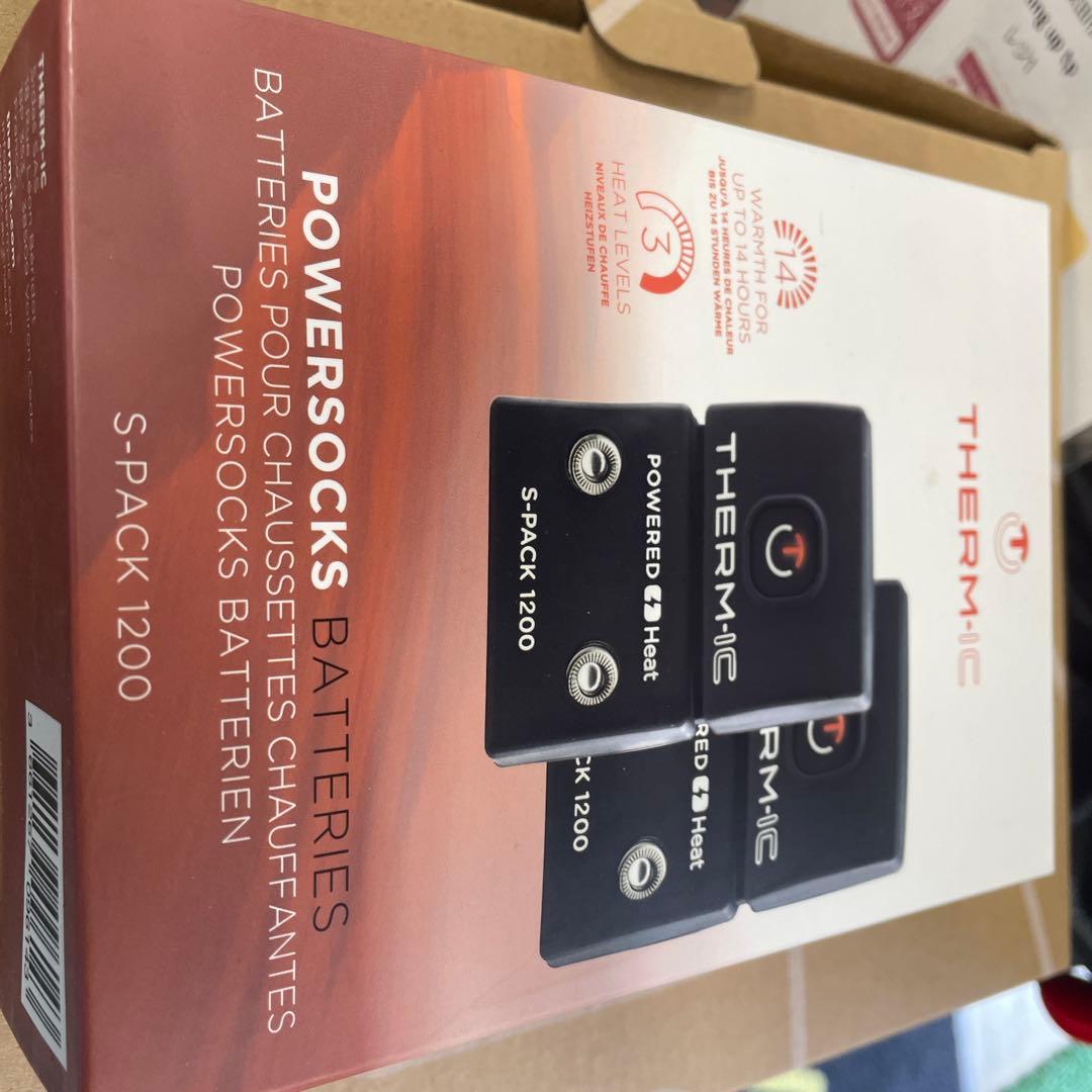 THERM-IC Powersocks バッテリーS-PACK1200新品未使用