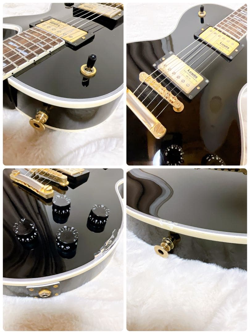 Coolz ZLC-1 レスポール カスタム ブラック 国産 フジゲンメイド