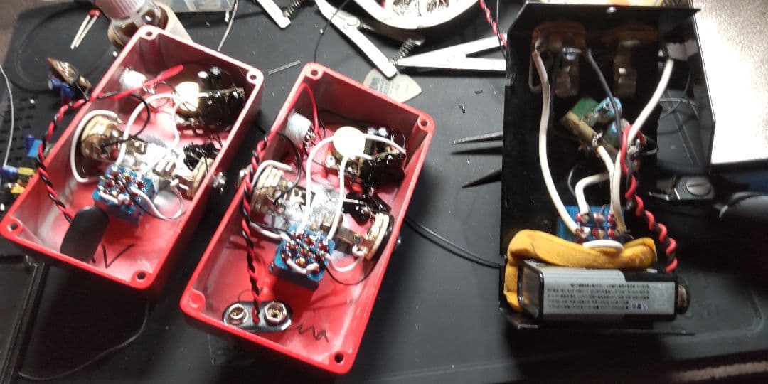 初期ハンドワイヤーLovepedal COT50 lil China完全再現