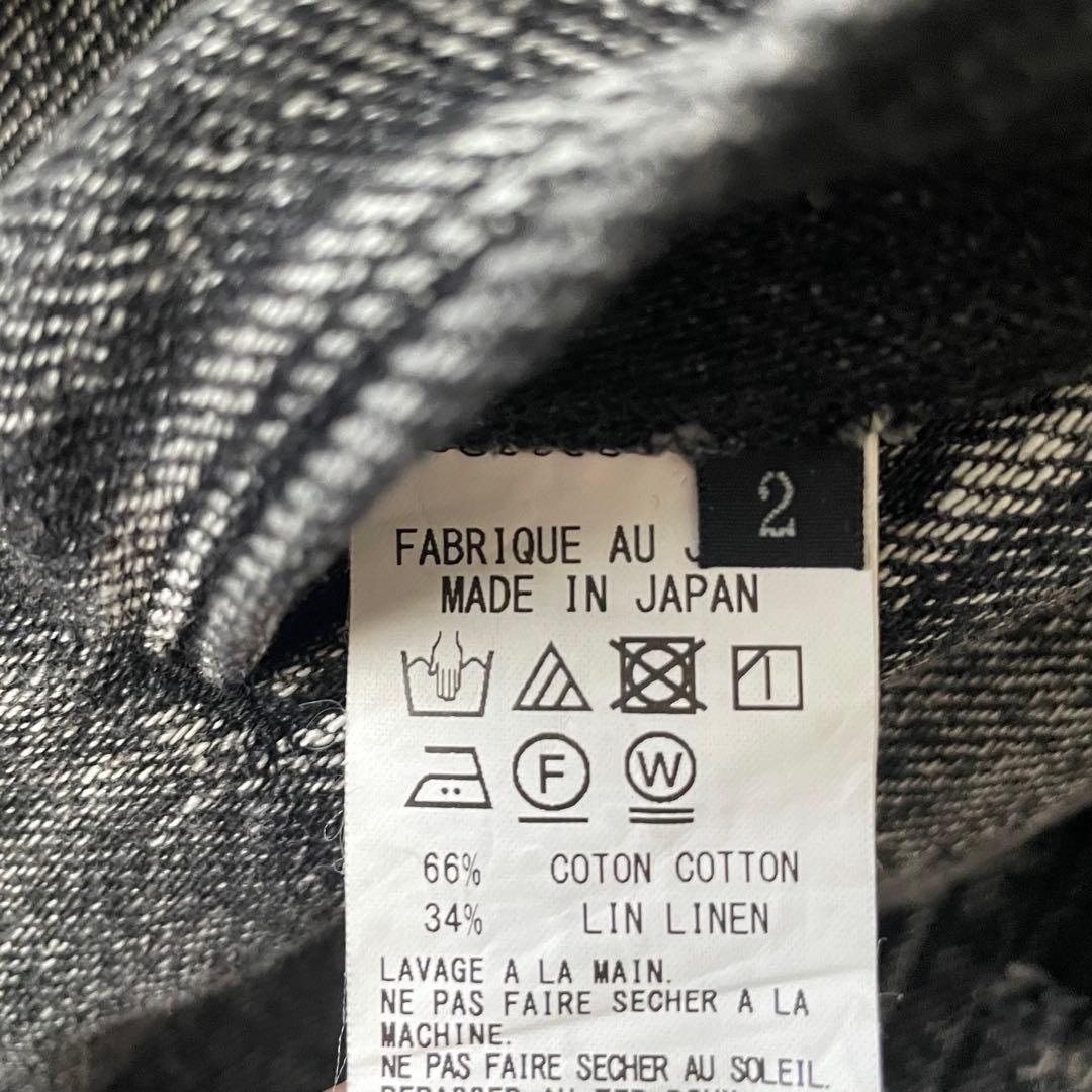 ワイズ デニムフーデットコートドレス y's HOODED COAT DRESS