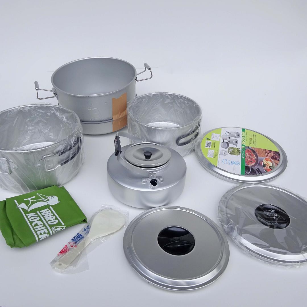 未使用　ＭＯＲＩＴＡ森田製作所ハードコッヘルアルミクッカー8人-10人用LL