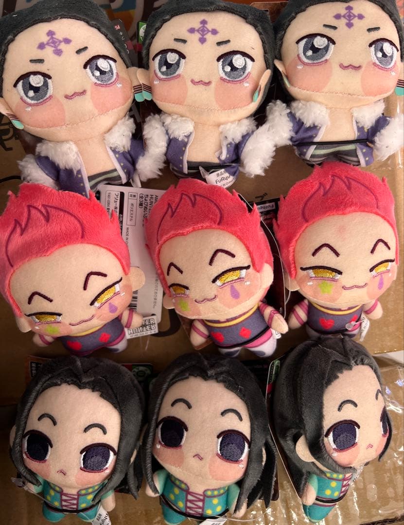 HUNTER×HUNTER ちょぴぬいぷち② 全３種セット×3