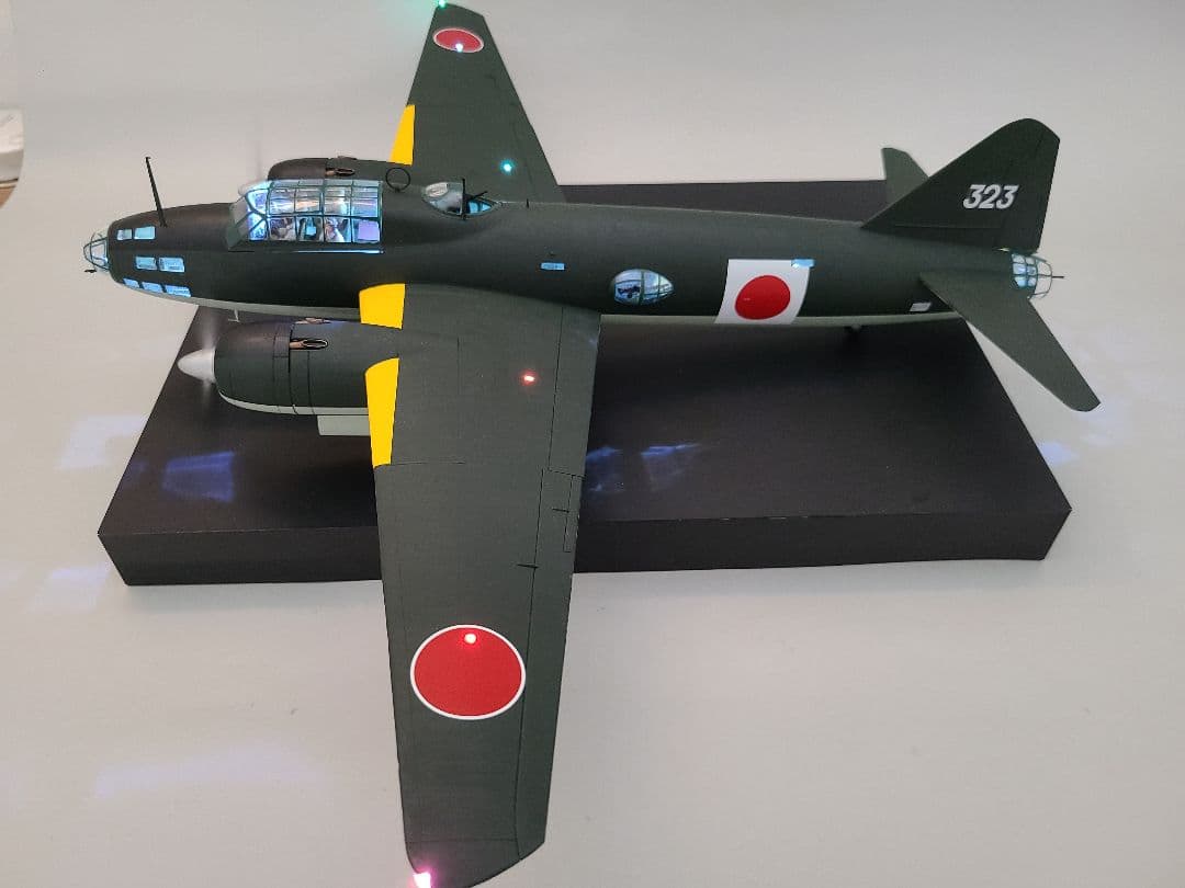 一式陸上攻撃機 リアルモーターライズ完成品 タミヤ1/48