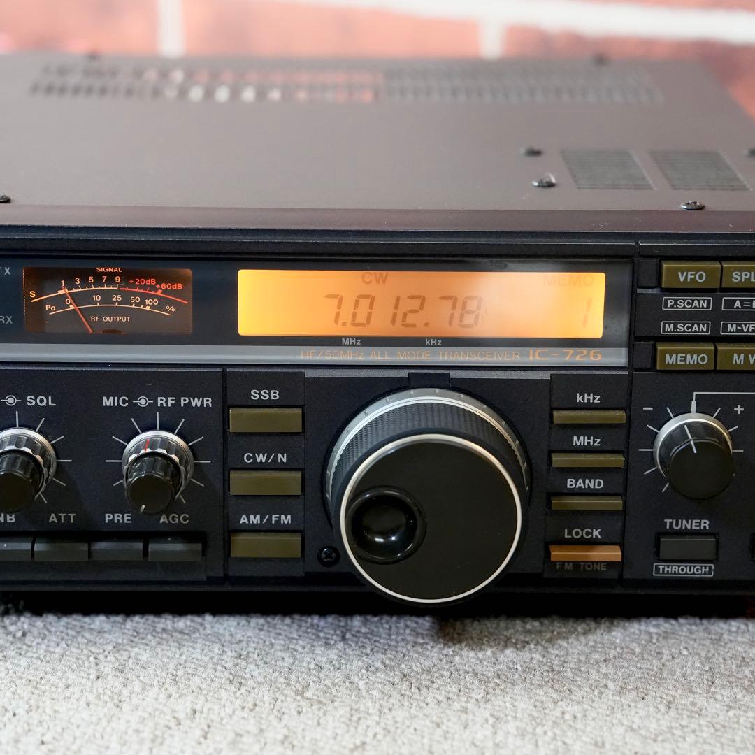 ICOM アイコム HF/50MHzオールモードトランシーバー IC-726