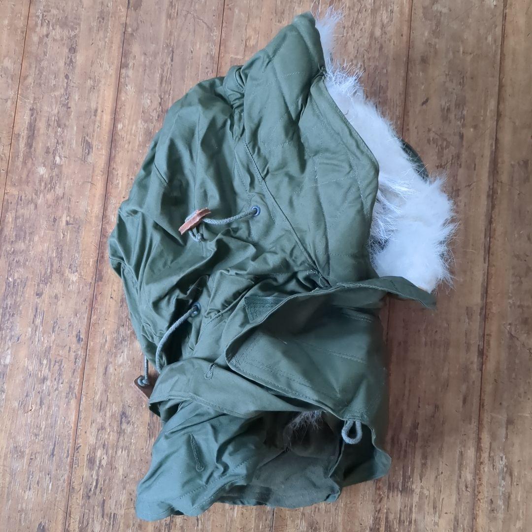 米軍実物　デッドストック　80s M65 フィッシュテールパーカー　フード　③