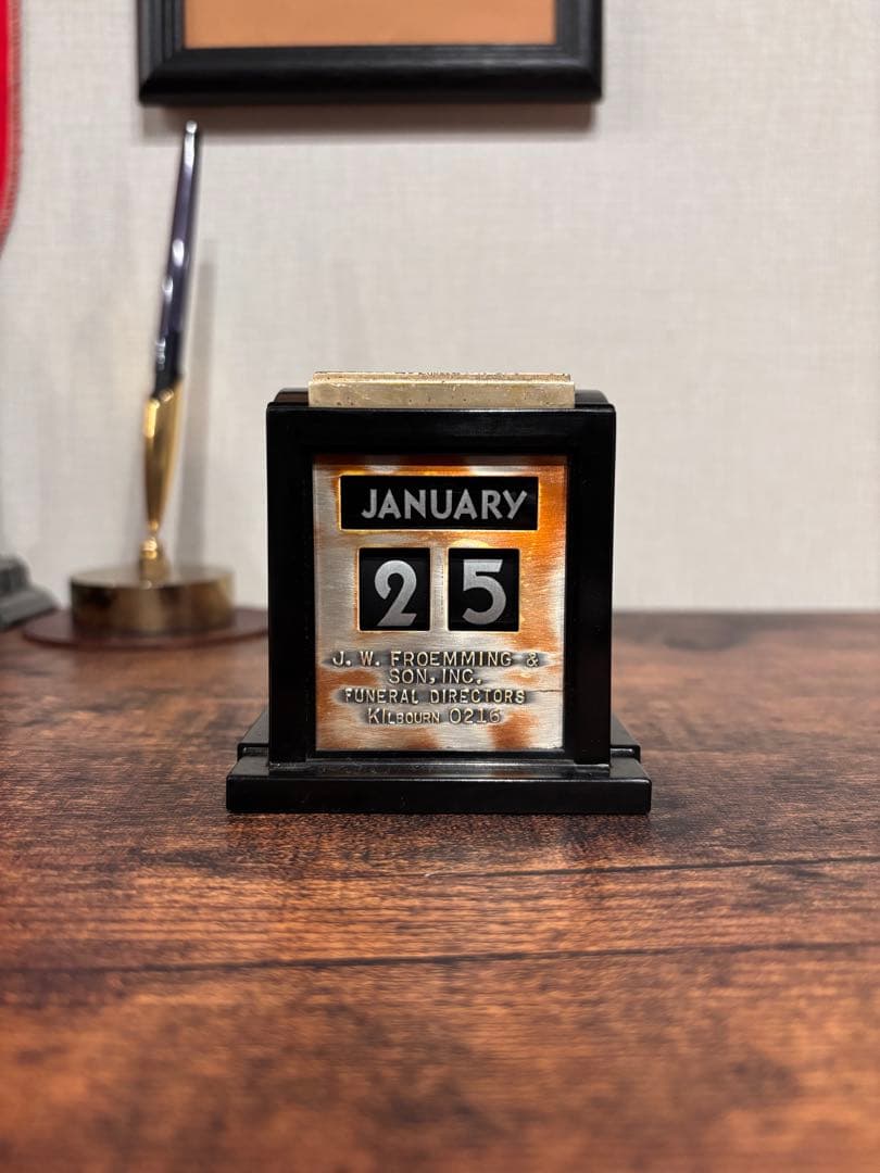 1940〜50's Vintage デスクカレンダー