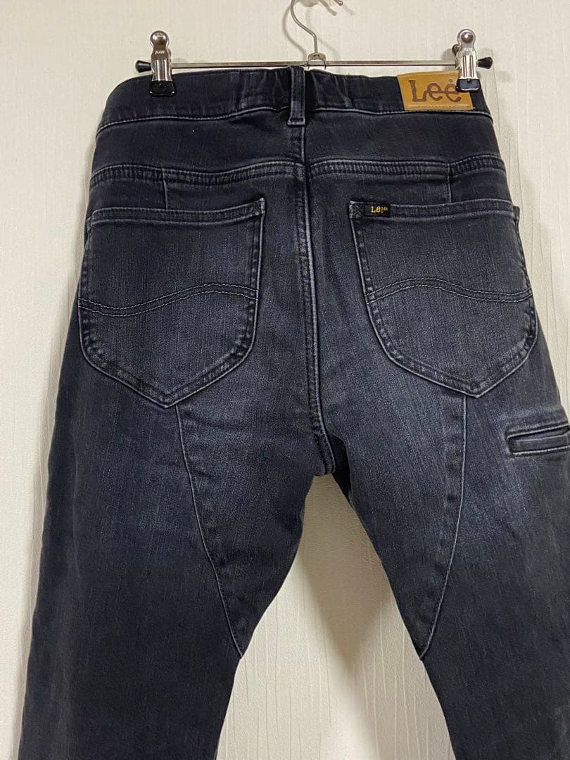 narifuri×Lee サイクルスキニーデニムパンツ Sサイズ ブラック