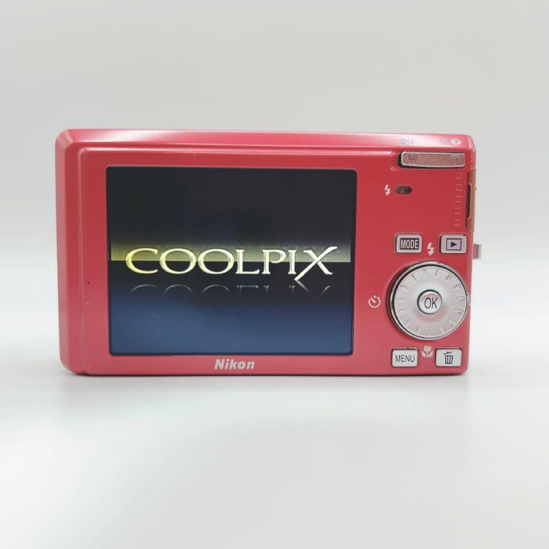 即使用可 SDカード付 Nikon ニコン COOLPIXピンク デジタルカメラ