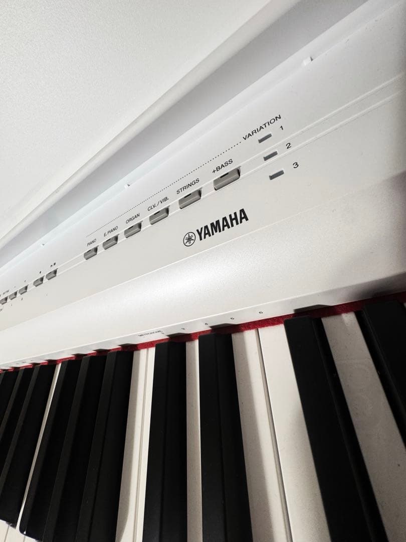 YAMAHA P125WH 電子ピアノ⭐︎88鍵盤　ホワイト