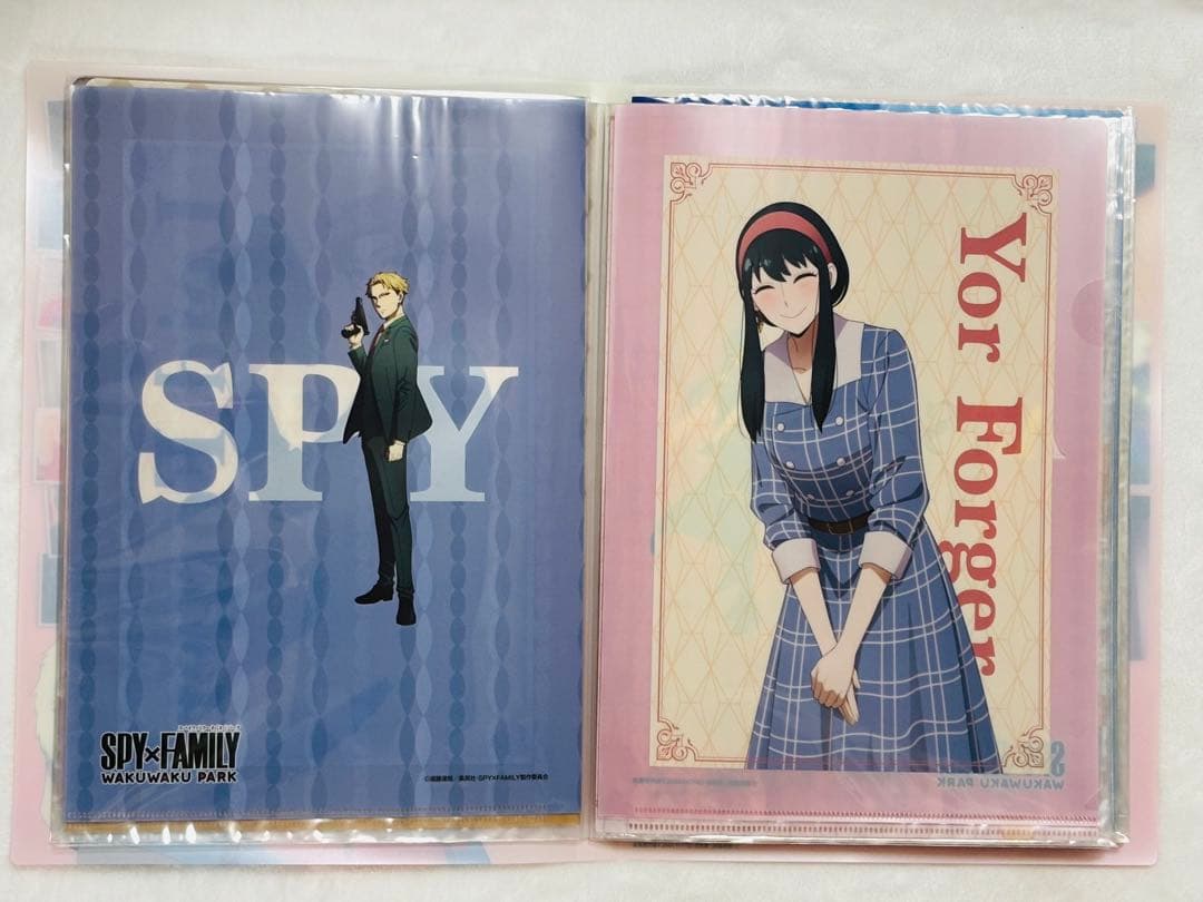 SPY×FAMILY クリアファイルホルダー A4クリアファイル多数　おまけ付き