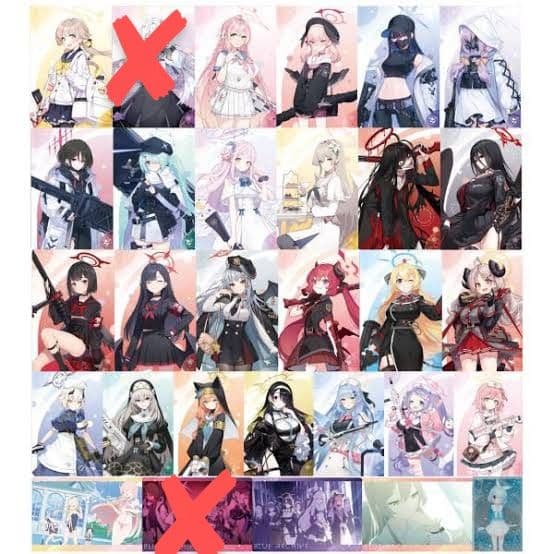 ブルアカ ウエハース カード vol1&2