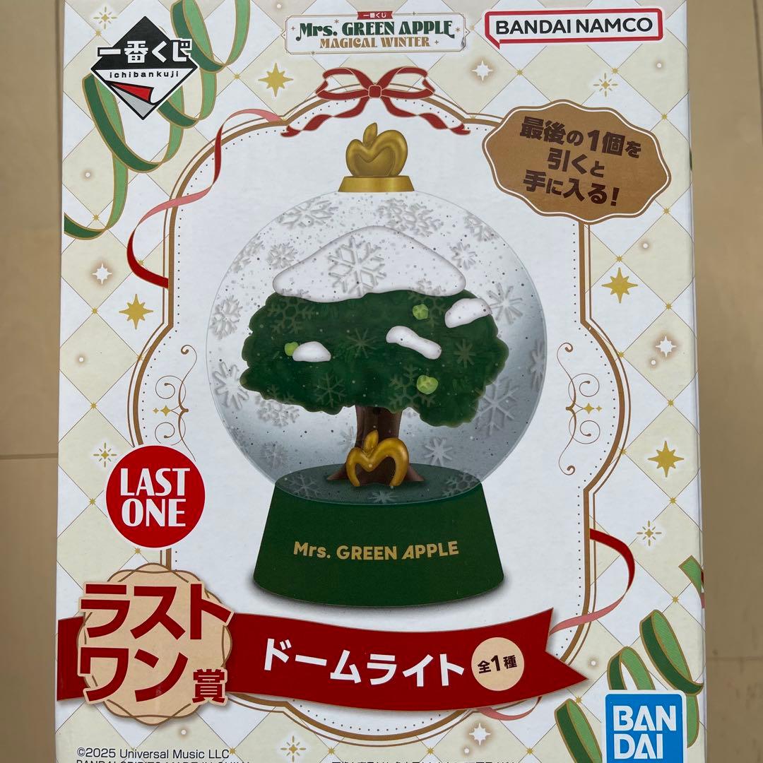 １番くじMrs. GREEN APPLE ドームライト&マグカップ　ラストワン