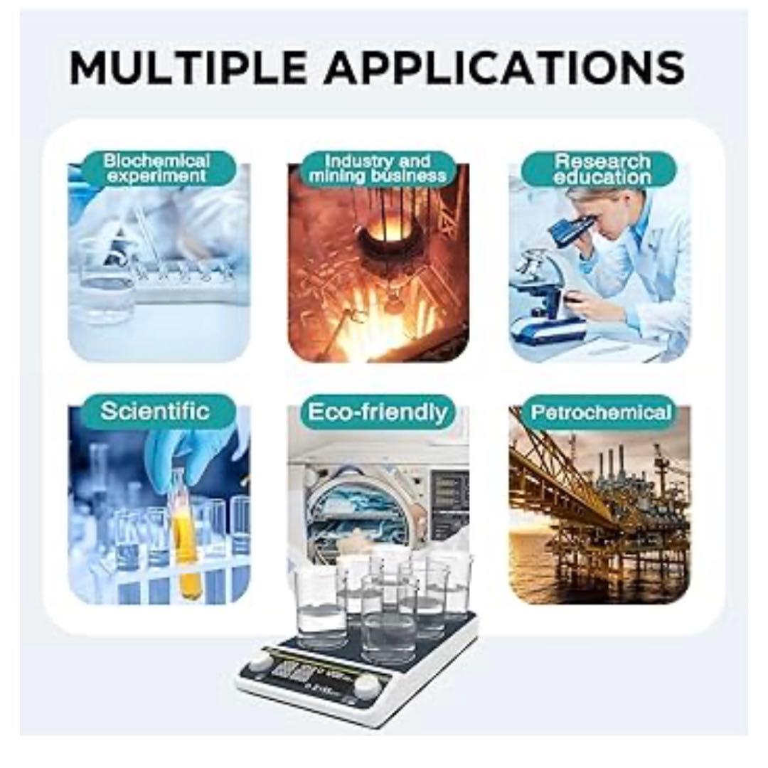 新品】LAB FISH 6連スターラー MMS6Pro 個別制御 500ml×6