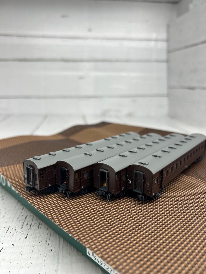 KATO 10-1370 オハ61系 客車 4両セット ブラウン Nゲージ
