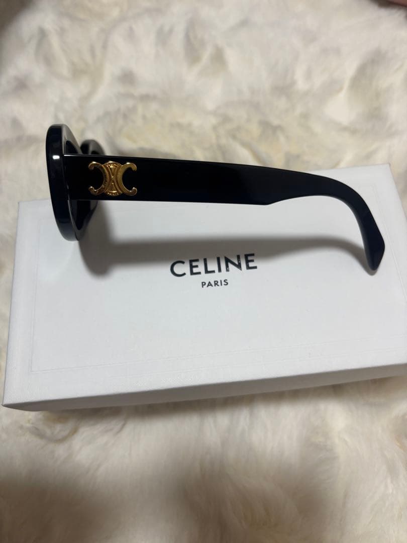 CELINE ブラック サングラス トリオンフ