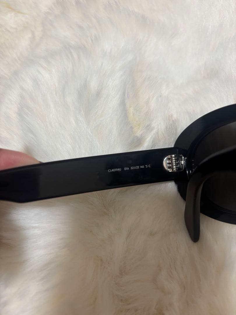 CELINE ブラック サングラス トリオンフ