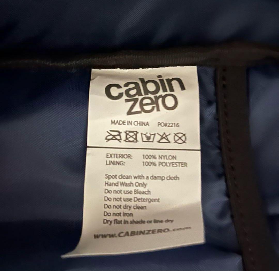 旧ロゴ　CABIN ZERO ミリタリー バックパック 44L ネイビー