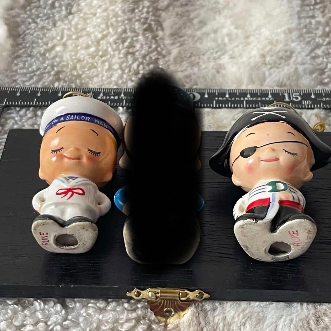 内藤ルネ「I AM A SAILOR BOY」　陶器二点セット