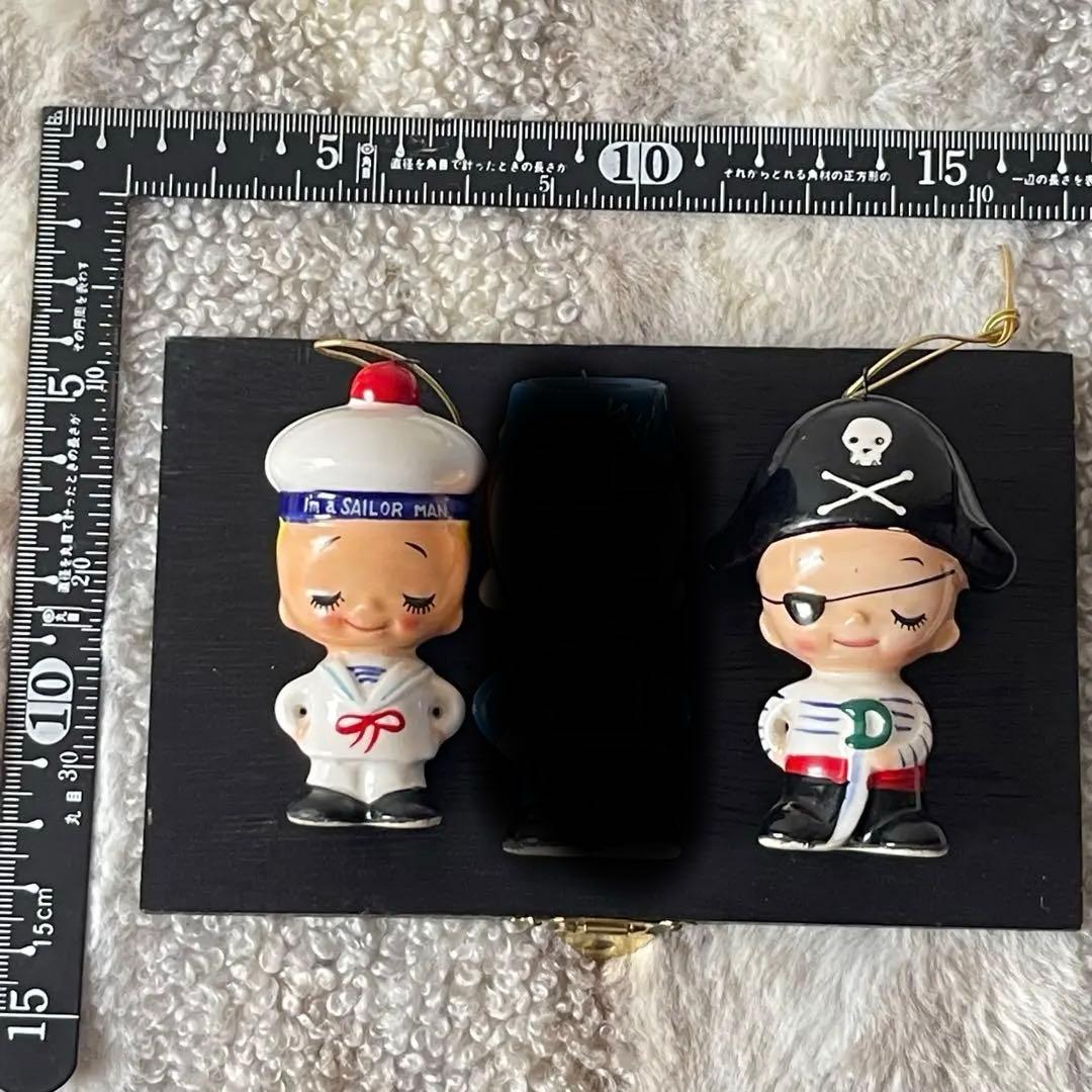 内藤ルネ「I AM A SAILOR BOY」　陶器二点セット