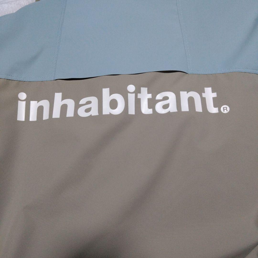 inhabitant　ウェア Lサイズ　水色/ベージュ