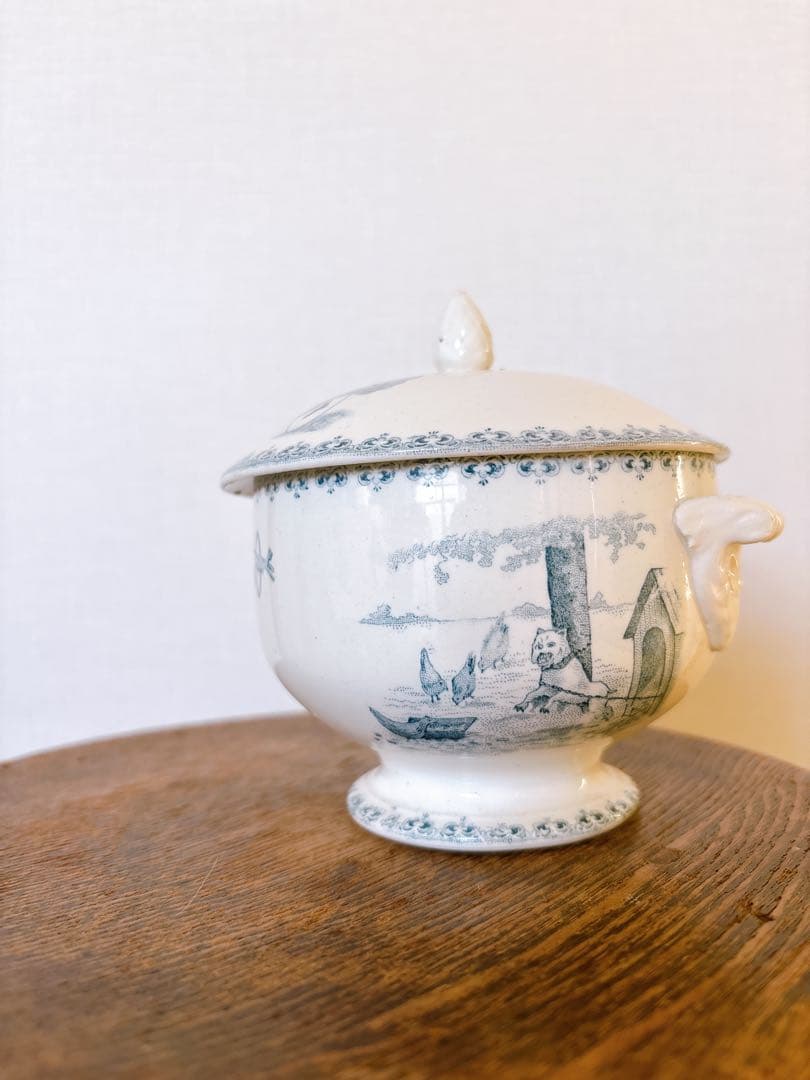 フランスアンティーク　Saint amand la dinette　スーピエール