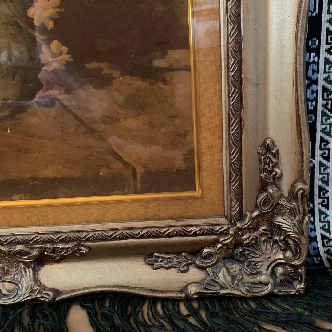 アンティーク　額縁　P10フレーム