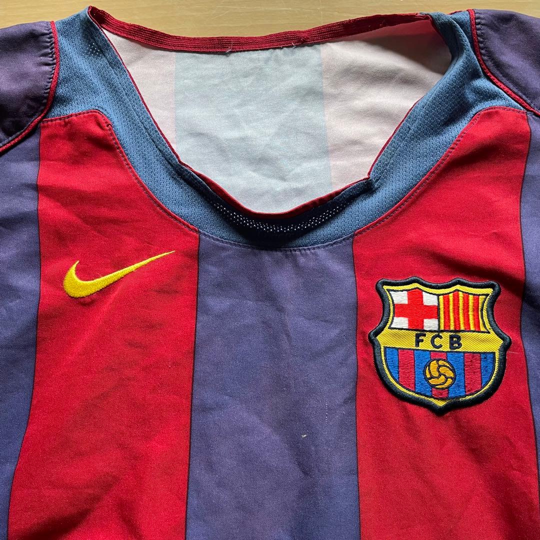 04/05 NIKE バルセロナ ユニフォーム 長袖 ヴィンテージ