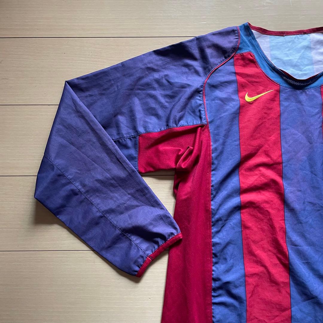 04/05 NIKE バルセロナ ユニフォーム 長袖 ヴィンテージ