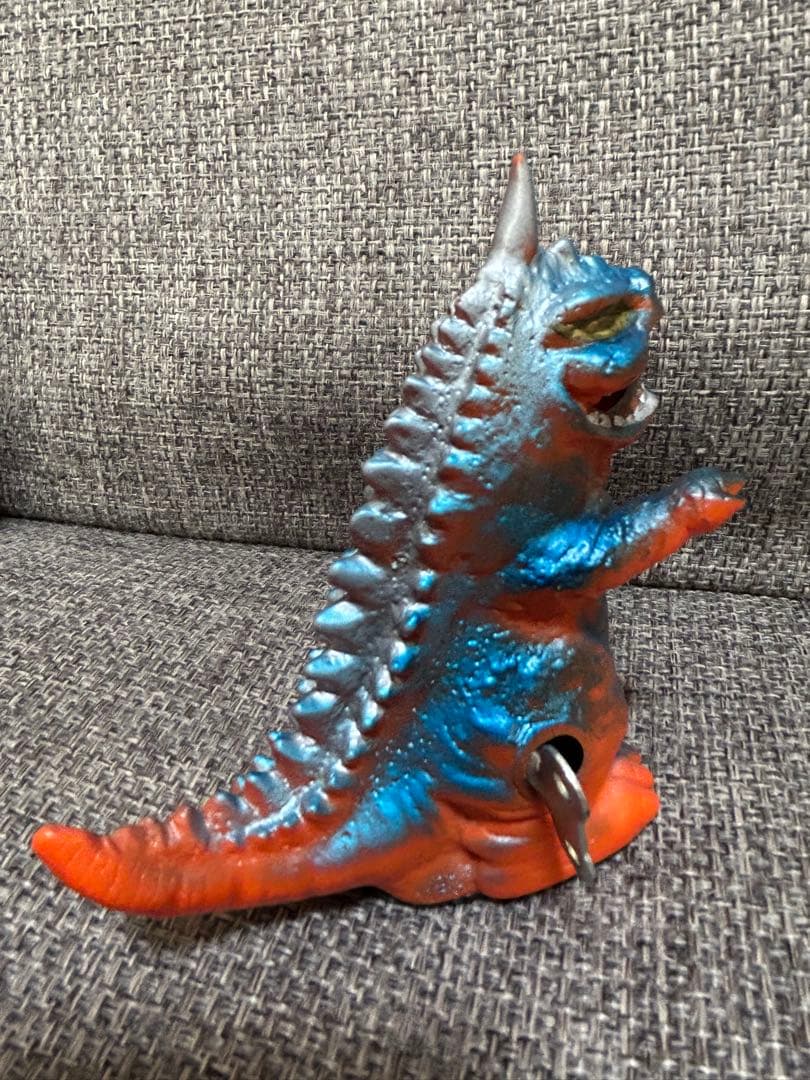 当時物 発火怪獣 ゴメラ ヨネザワ ゼンマイ 歩行 ブリキ ソフビ フィギュア