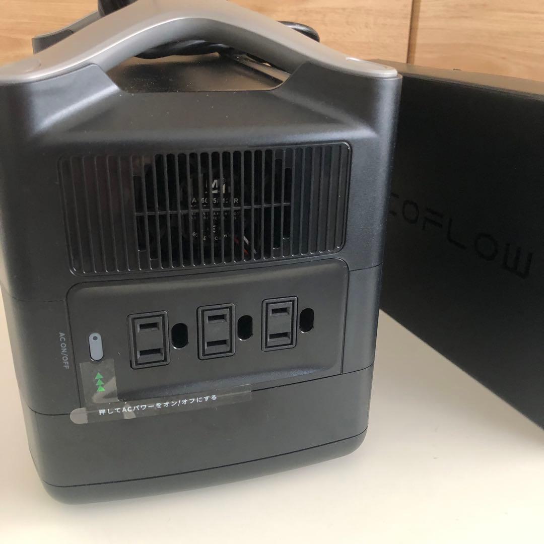 発電機・ポータブル電源 576wh ECO FLOW  600 MAX