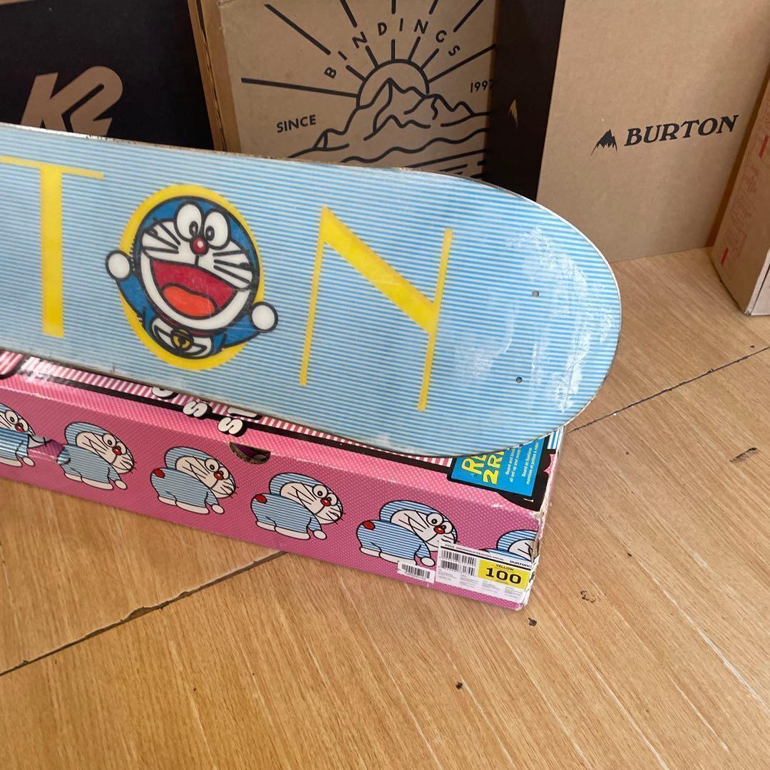 BURTON　キッズスノーボードセット　100cm　バートン　バイン付4点セット