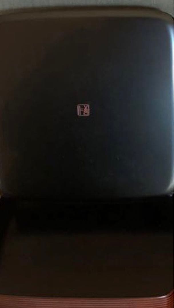 輪島塗　溜内黒塗　前菜盆 5客