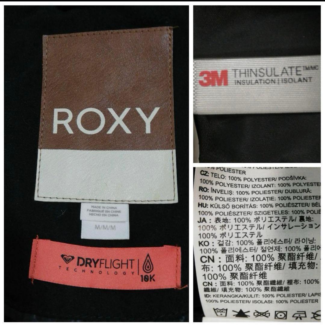 ROXY スノーボードウェア フラワープリント　美品Mサイズ