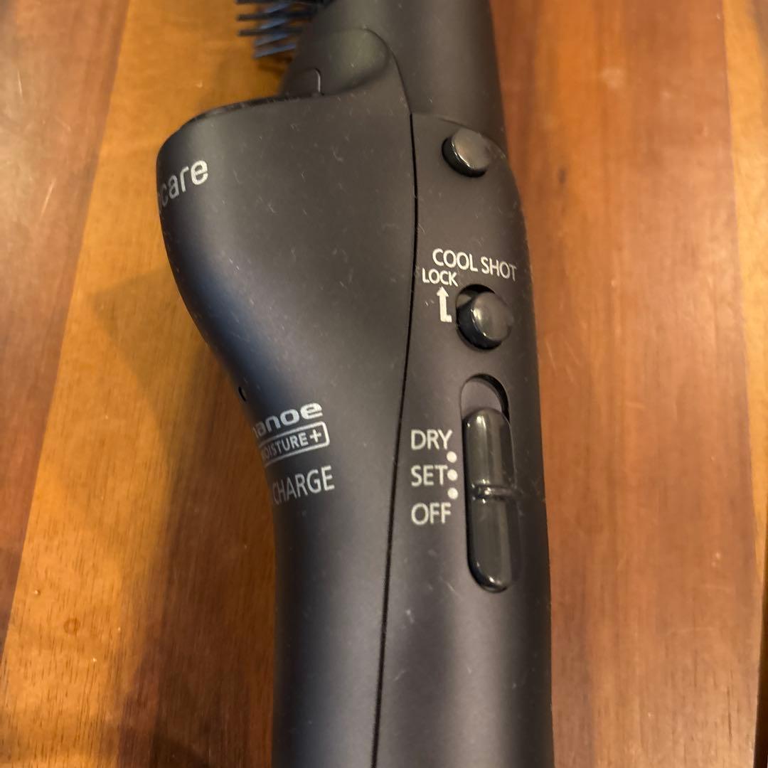 【中古】Panasonic ナノケア ブラシヘアアイロン EH-KN0J