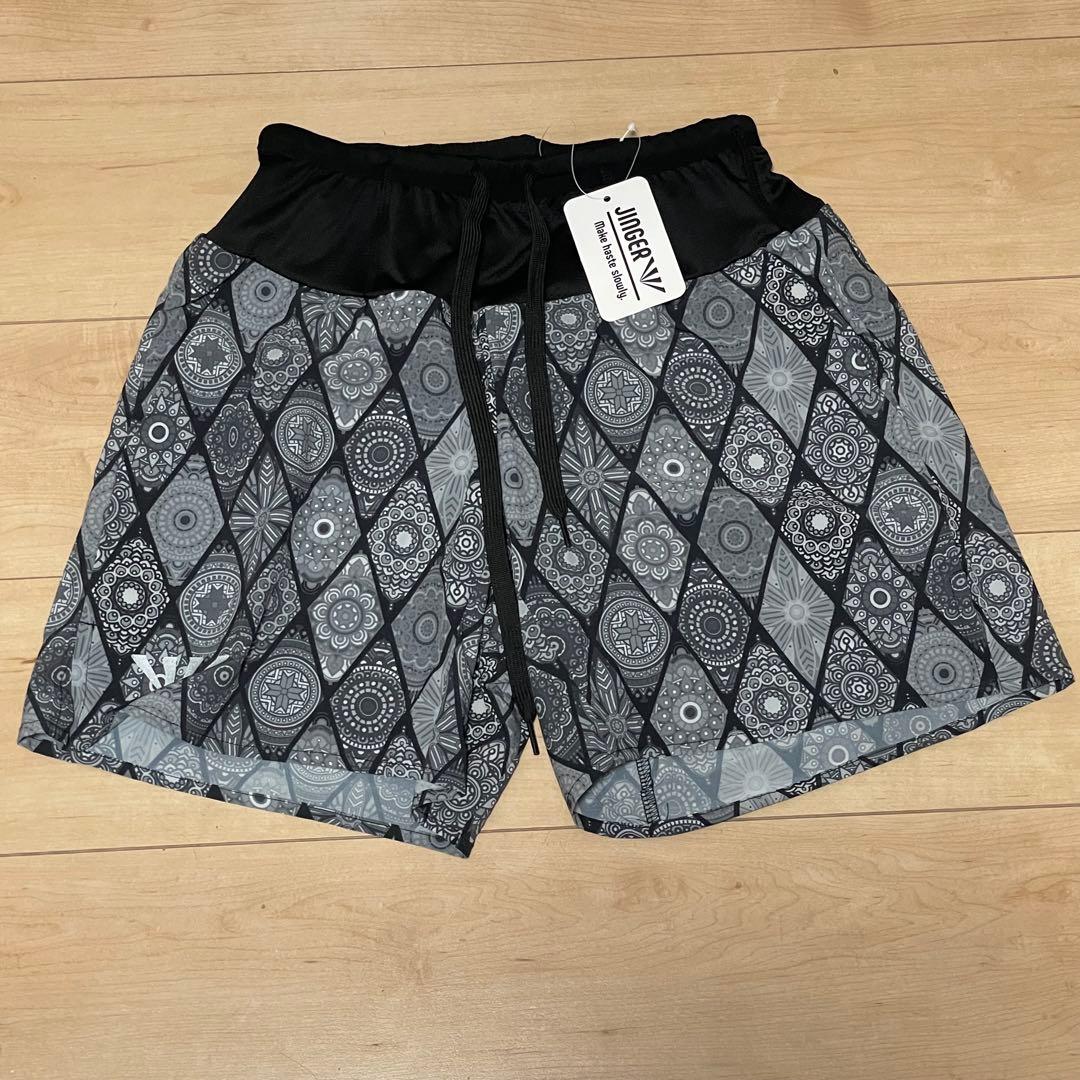 【新品未使用タグ付き】【JINGER】ノースリーブ＆ランパン(メンズ・M)