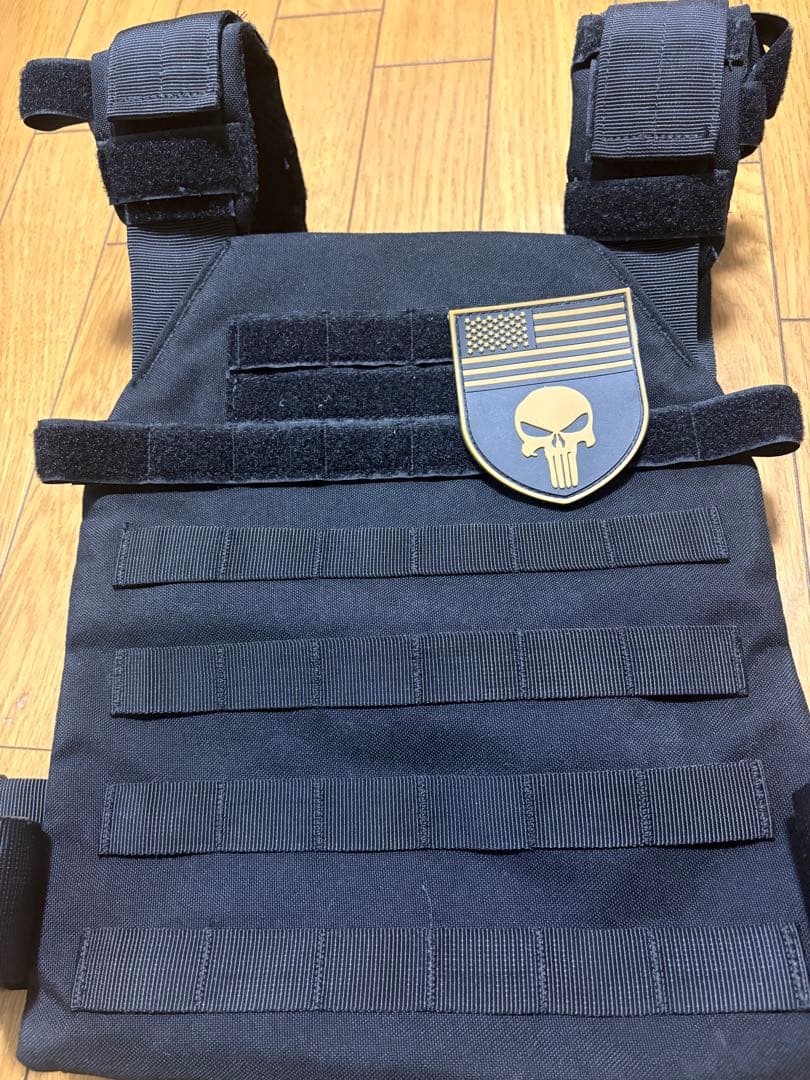 未使用品condorプレートキャリア ブラック➕タクティカルシャツ➕ワッペン