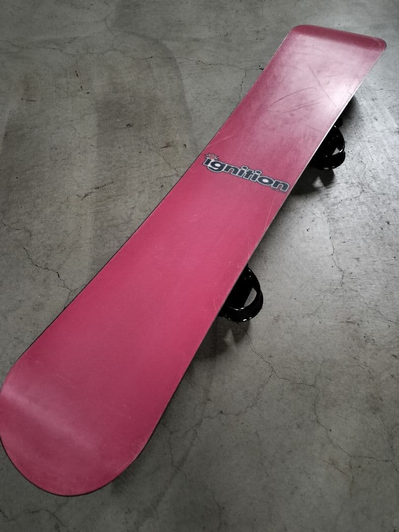 *＊希少＊*STEVE BLAKLEY スノーボード★グラフィック板★裏ピンク★