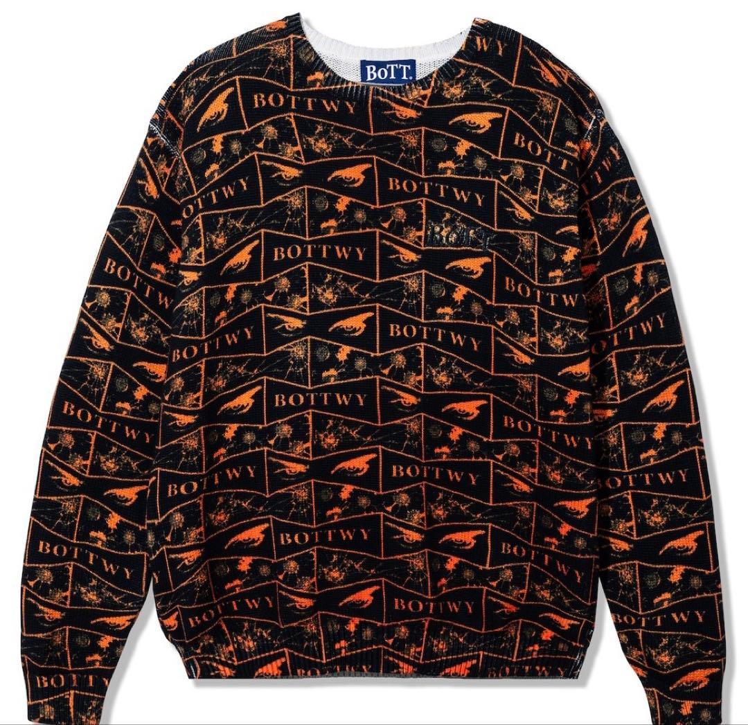 トップス BoTT x VERDY Ribbon Eyes Printed Knit