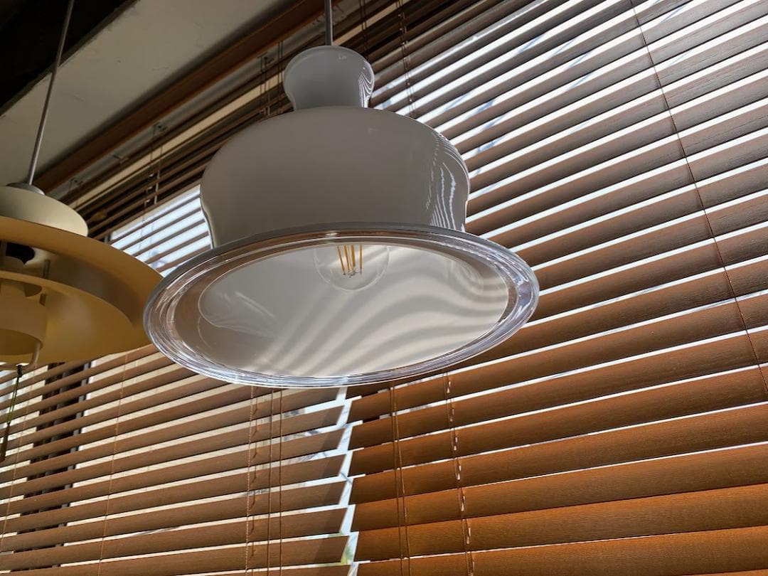 80s デンマーク製 Holmegaard Sonataペンダントライト