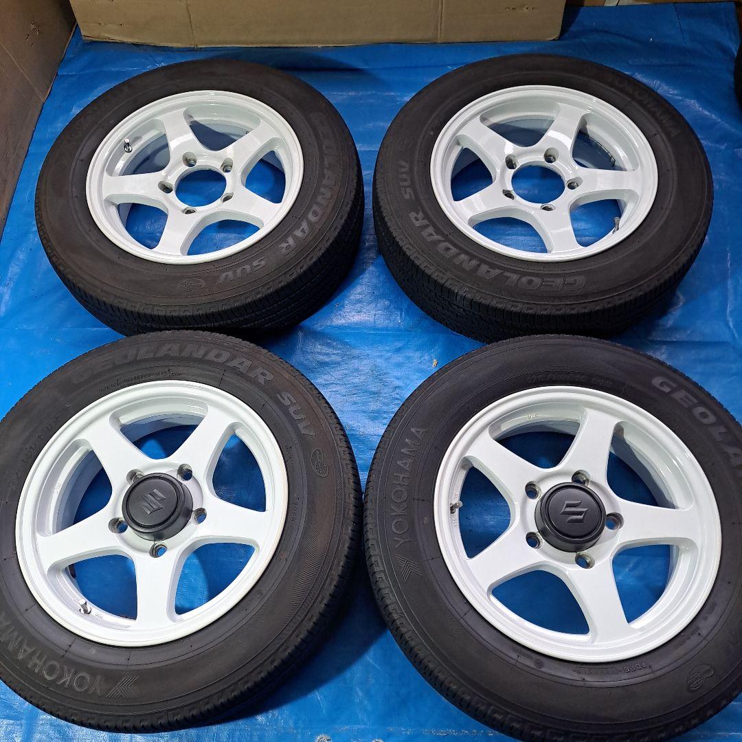 ★SUZUKI★ジムニー175/80R16　ヨコハマGEOLANDAR 4本