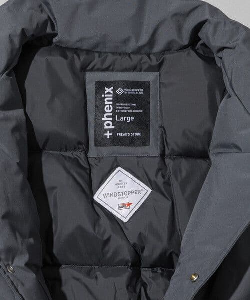 新品　プラスフェニックス 別注 ゴアテックス スナップ ダウンジャケット L